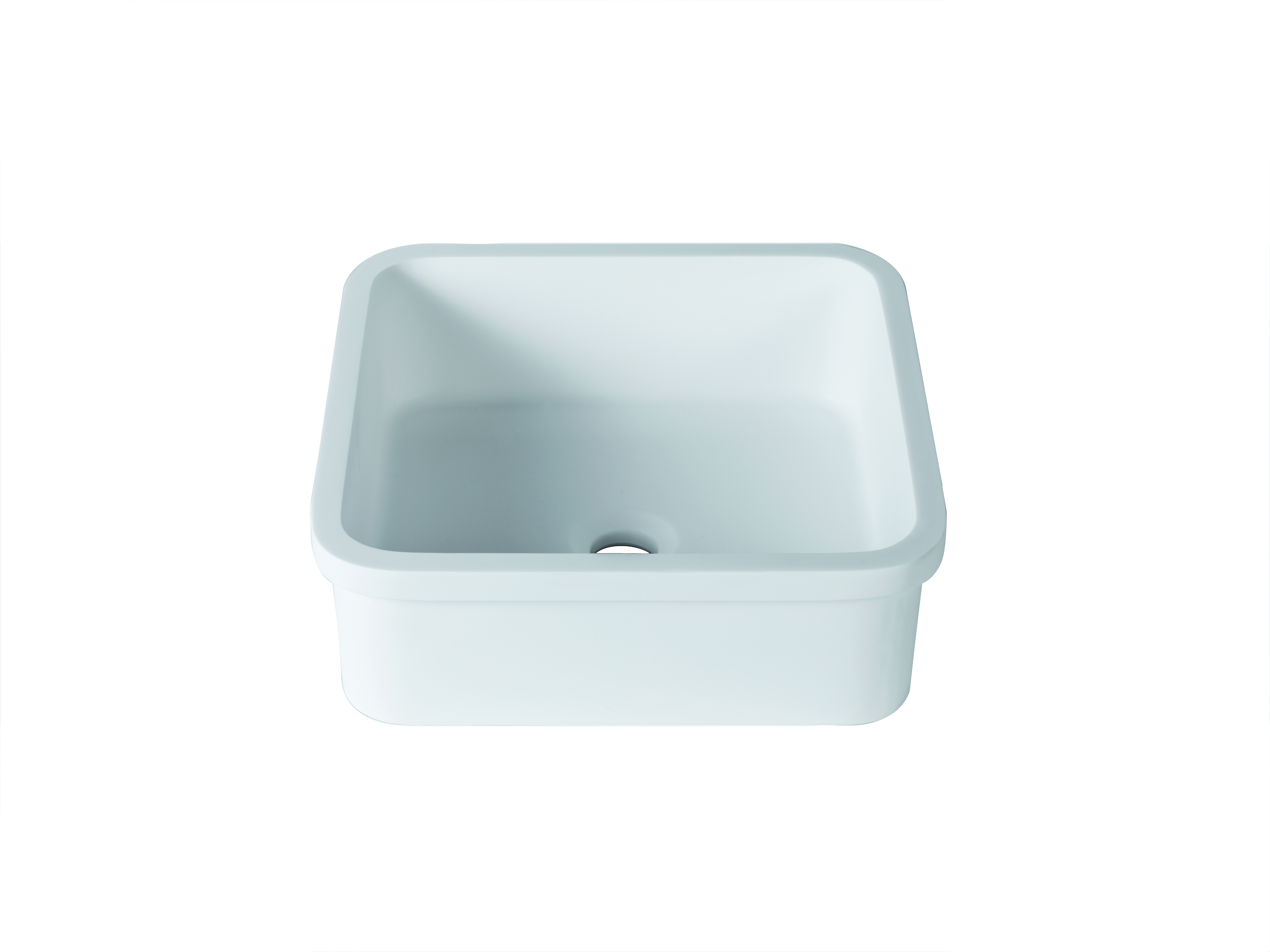 Porcelanosa BASIC Basic D801 - 48x28 cm: Solid Surface Wastafels  